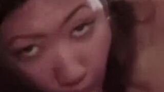 Retro oriental titfucked by oldman after bj