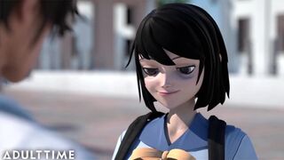 ADULT TIME Anime Sex School - Sexy Teacher & Students Banging