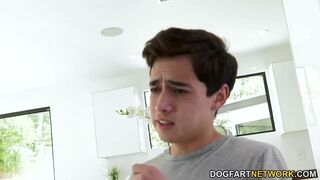 Carmen Valentina Shows Her StepSon What Is Interracial Sex