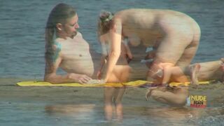 Spy undressed beach vids, real outdoor sex!