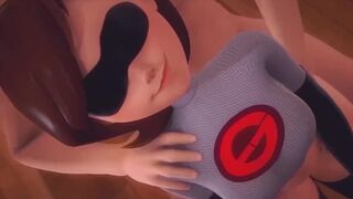 Elastigirl Porn Compilation