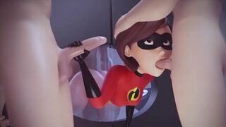 Elastigirl Porn Compilation