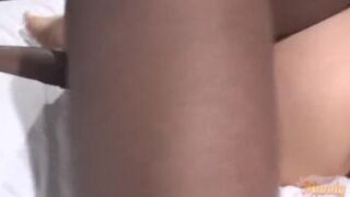 Golden-Haired hotwife acquires stuffed in all three holes