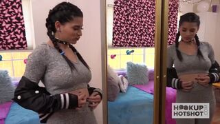 Lewd Latin Babe Legal Age Teenager Acquires Destroyed by Online Date from Hookup Hotshot