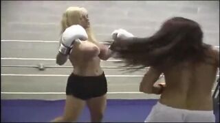 Goldie Topless Boxing Match - 5 image