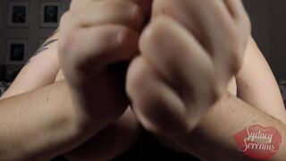 Everybody tries it one time - Cum Eating Instructions - Carnal CEI FemDom POV - big beautiful woman Sydney Screams