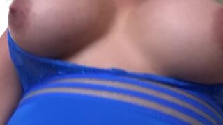 Sexually Excited Step Daughter Wakes up Step Daddy with his Pecker in her Throat