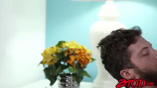 Pussyfucked MILF has a cuckold surprise