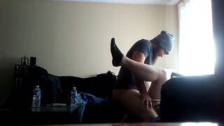 Country Tenant Girl Pays for Rent the only way she knows how