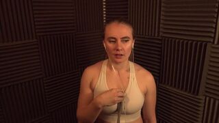 Sage Work out ASMR - Sexy and Sweaty Work out during ASMR Heartbeats
