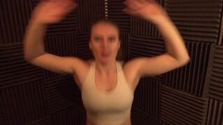 Sage Work out ASMR - Sexy and Sweaty Work out during ASMR Heartbeats