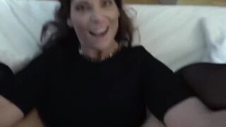 Sexy Amateur Mature American MILF Gets Rough Anal Fucked by Stranger