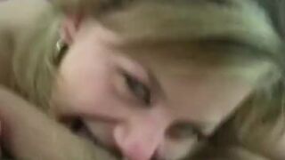 She Blows the Cock Gently and Arouse Deeply while Blowing