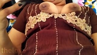 Indian Mms Queen Shruti Enjoying with Fan Dirty Hindi Chudai Hot Cumshot - 5 image