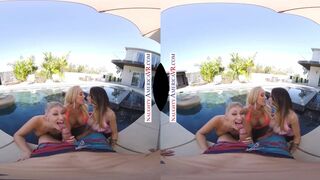 Naughty America three Hotties Bang their Friend's Son in VR - 9 image