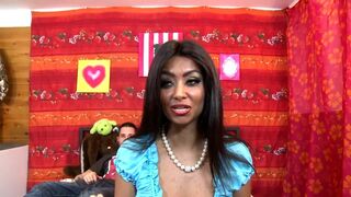 French Indian Gets Hairy Ass Fucked - 1 image