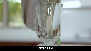 MYLF - Milf With Big Boobs Seduces A Big Dick Stud