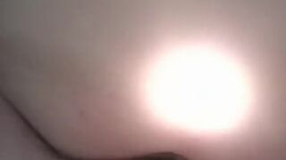 Busty blonde amateur sucks then fucks