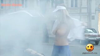 Naked and Funny Nude in Public Compilation