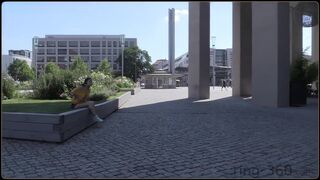 Ring-360 Riding a Bike with Tits out - 5 image