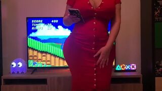 Thick Bratty Sis Fucks me before she goes on her Date on Valentines Day