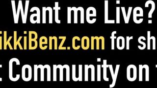 Penthouse Pet Nikki Benz Gets Wrecked by a Big Black Cock!