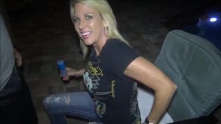 Naughty Wife with two Strangers on Vacation