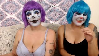 Clowns behind the Scene Katy Cams and Venus Valkyrie