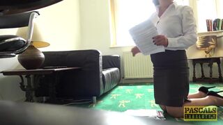 Busty mature Sabrina Jade enjoys to be fucked roughly