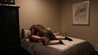 PAWG Friends Mom Snuck over while Hubby at Work her first BBC