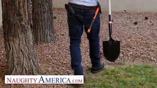 naughty america - step-mom dana dearmond plays with her sons friend