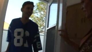 Busty MILF Young Cock