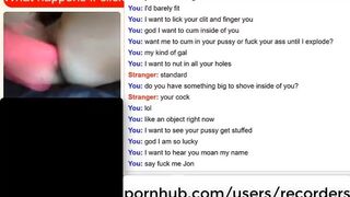 Omegle - 44 Year old MILF JO from the UK