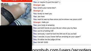 Omegle - 44 Year old MILF JO from the UK