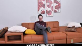 MYLF - Horny Milf Chef Gets Creamy Cum On Her Big Tits