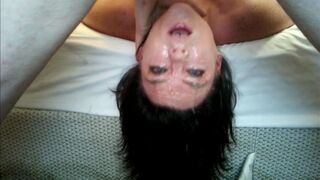 Gagging, Choking, Gasping, Ruff, Messy Throatfuck