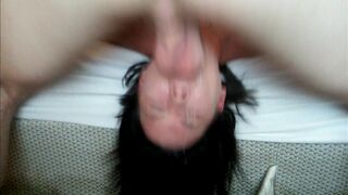 Gagging, Choking, Gasping, Ruff, Messy Throatfuck