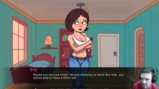 American MILF - saw her Tanning Topless