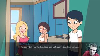 American MILF - saw her Tanning Topless