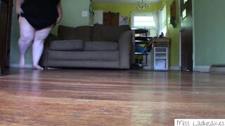 Unaware GIANTESS Teases, Licks and Squishes YOU POV - 2 image