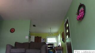 Unaware GIANTESS Teases, Licks and Squishes YOU POV