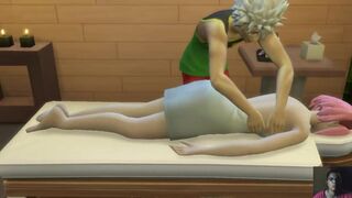 Naruto from Pool Kakashi Massaging Sasuke's Hidden Sakura Netorare