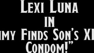 Hot Mom Finds Young Stud Son's Condoms And Shows Him How