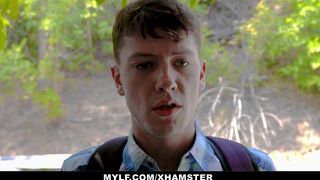 MYLF - Mature Busty Milf Seduces A Younger Man