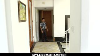 MYLF - Mature Busty Milf Seduces A Younger Man