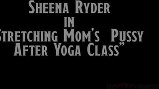 Son Gets Caught Watching Mom Stretch For Yoga Class