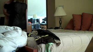 Shameless Mature Wife Cheating on Husband with her new Boss in Hotel