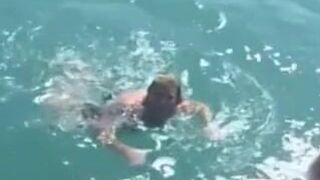 Real amateur wives in a hardcore orgy on a boat