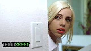 BadMILFS - Busty Milf And Teen Have A Threesome With Big Dick Stud