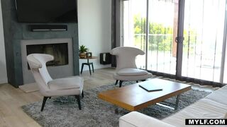 Tough Negotiator MILF Magically Calms Worker